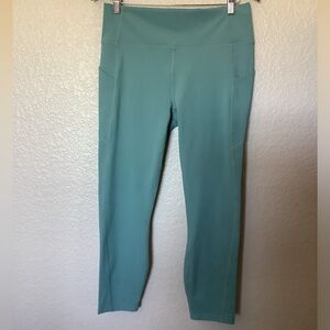 Fabletics Teal Green Highwaisted Leggings Women's X-Large